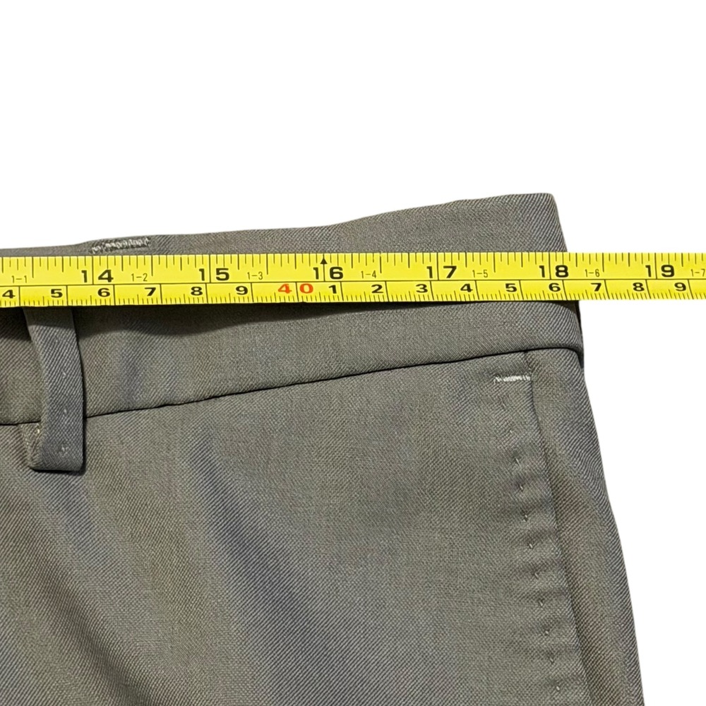 Peter Millar Crown Sport Grey Performance Golf Pants Mens 36x34 EUC - Picture 8 of 9